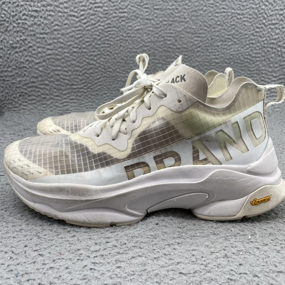 Brandblack‎ Kite Racer Shoes Women's 9 Ivory Vibram Retro Sportswear Athleisure